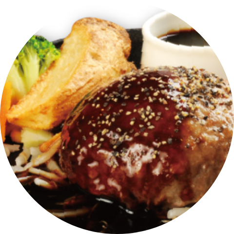 ハンバーグの画像